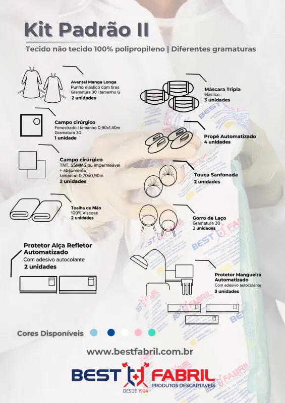 Laudo informativo do Kit Padrão