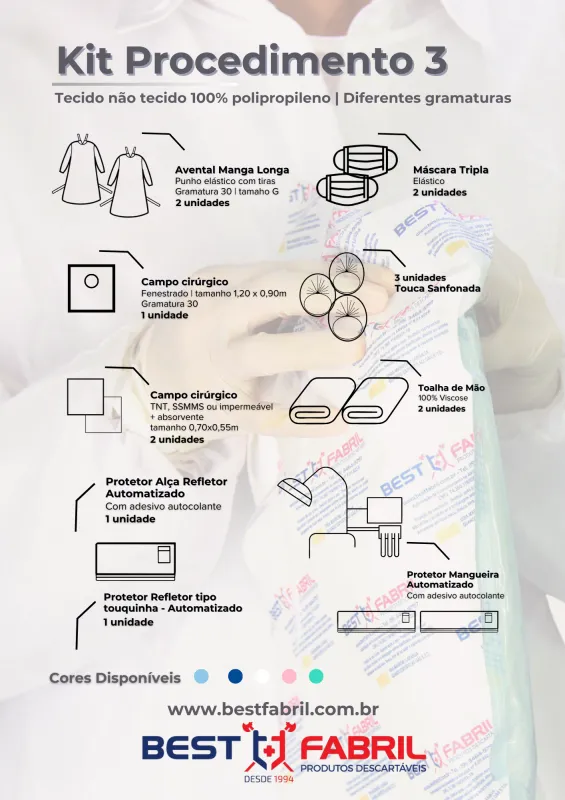Laudo informativo do Kit Procedimento 3